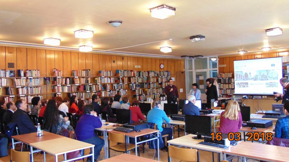 16 March 2018, Regional Library &quot;Hristo Smirnenski&quot;, Haskovo, Bulgaria