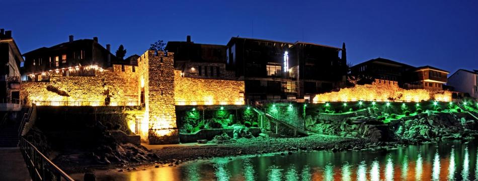 Sozopol  City Walls part of which was renovated within Project funded by the Programme